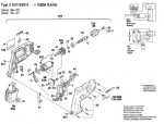 Bosch 0 601 920 803 Gbm 9,6 Ve Cordless Drill 9.6 V / Eu Spare Parts